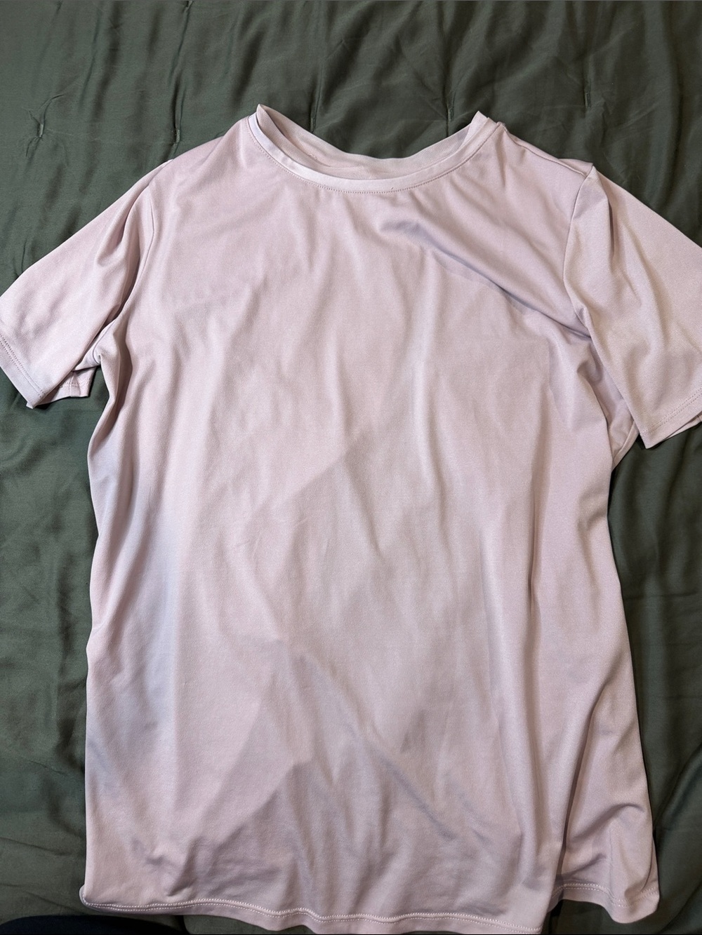 Fabletics Women's Short Sleeve Tee - Pale Lavender